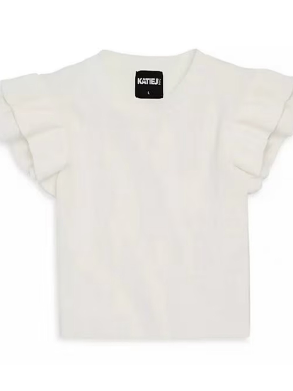 Katie J NYC Isla Ruffle Sleeve JUNIORS NWT